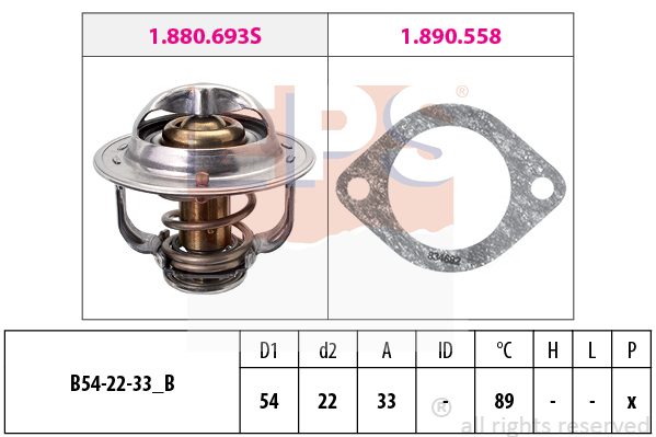 Termostat EPS 1.880.693