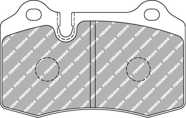 Klocki hamulcowe FERODO RACING FCP721R