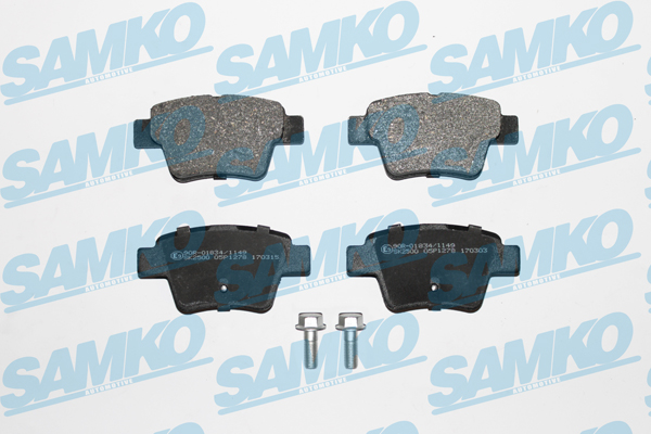 Klocki hamulcowe SAMKO 5SP1278