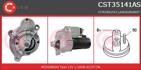 Rozrusznik CASCO CST35141AS