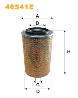 Filtr powietrza WIX FILTERS 46541E