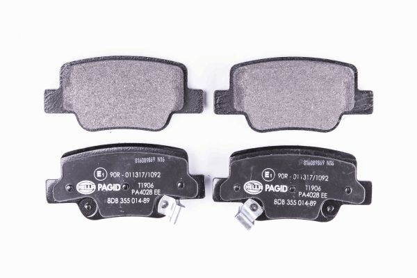 Klocki hamulcowe HELLA 8DB 355 014-891