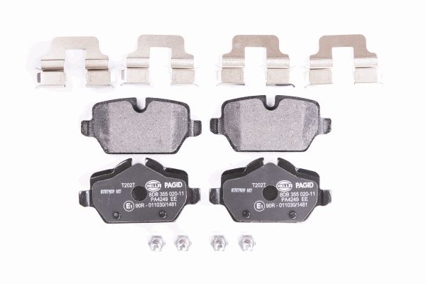 Klocki hamulcowe HELLA 8DB 355 020-111