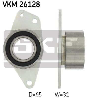 Rolka prowadząca paska rozrządu SKF VKM 26128