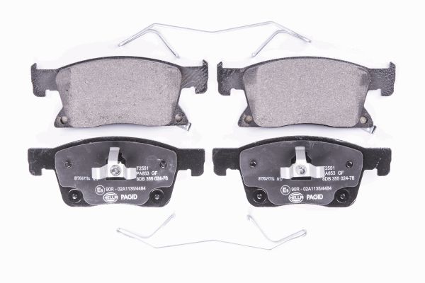 Klocki hamulcowe HELLA 8DB 355 024-781
