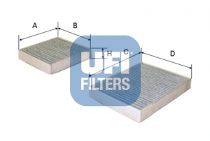 Filtr kabinowy UFI 54.164.00