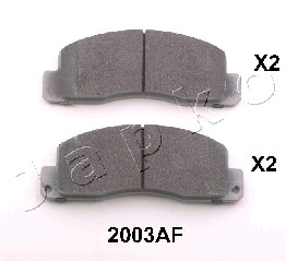 Klocki hamulcowe JAPKO 502003
