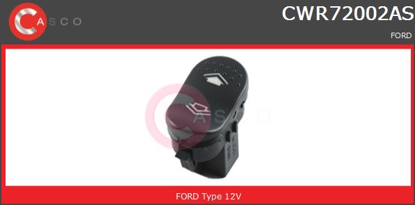 Przełącznik podnośnika szyby CASCO CWR72002AS