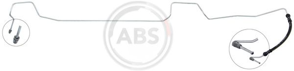 Przewód hamulcowy elastyczny A.B.S. SL 6605