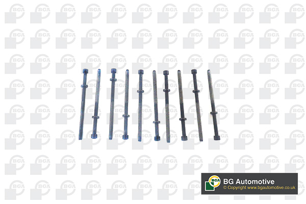 Zestaw śrub głowicy cylindrów BGA BK0181