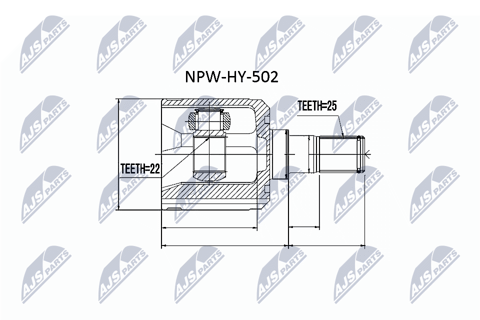 Talerz sprężyny NTY AD-MS-025