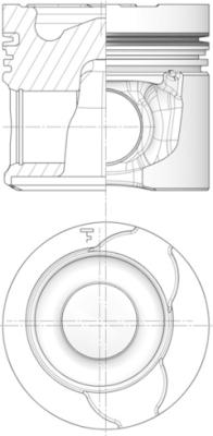Tłok KOLBENSCHMIDT 41172620