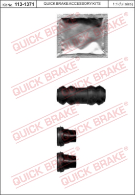 Zestaw naprawczy zacisk hamulcowy QUICK BRAKE 113-1371