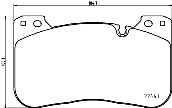 Klocki hamulcowe HELLA 8DB 355 025-991