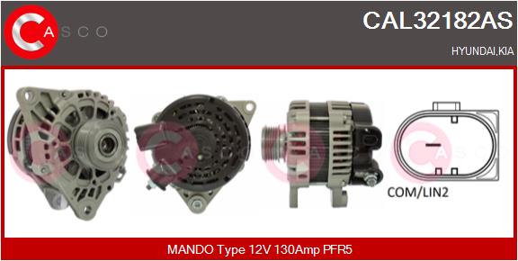 Alternator CASCO CAL32182AS
