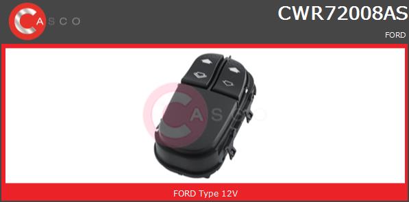 Przełącznik podnośnika szyby CASCO CWR72008AS