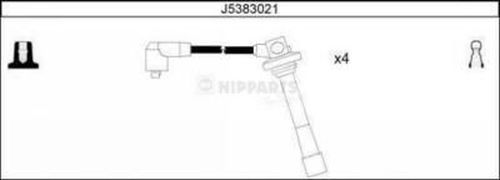 Przewody zapłonowe NIPPARTS J5383021