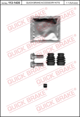 Zestaw naprawczy zacisk hamulcowy QUICK BRAKE 113-1435