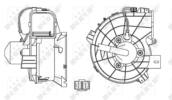 Wentylator wnętrza NRF 34153