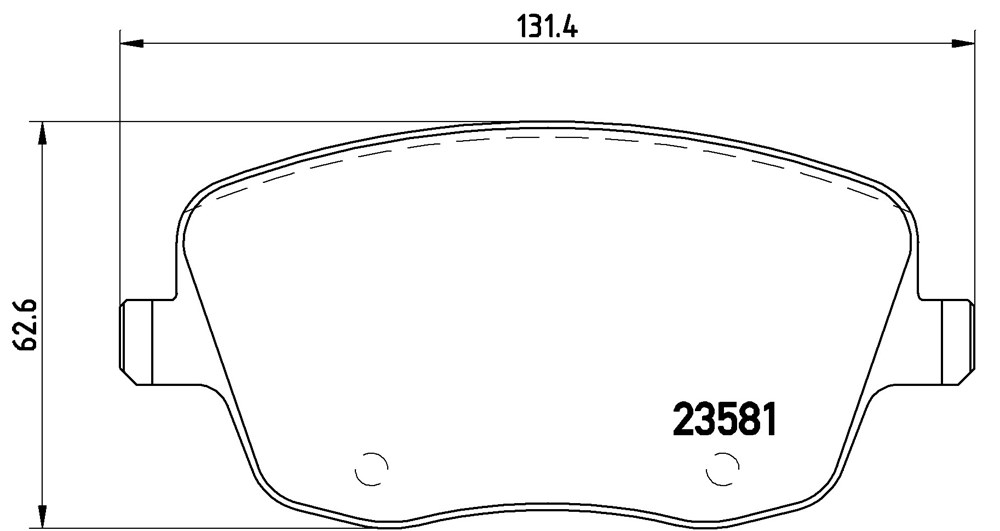 Klocki hamulcowe BREMBO P 85 057X
