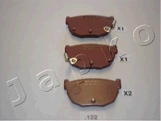 Klocki hamulcowe JAPKO 51122