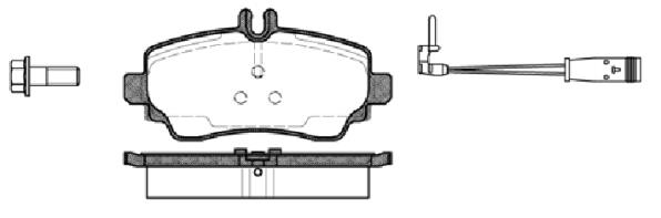 Klocki hamulcowe REMSA 0650.22