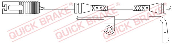 Czujnik zużycia klocków QUICK BRAKE WS 0202 A