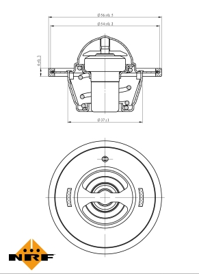 Termostat NRF 725183