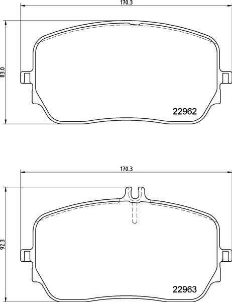 Klocki hamulcowe BREMBO P 50 149