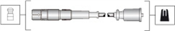 Przewody zapłonowe MAGNETI MARELLI 941318111285
