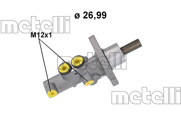 Pompa hamulcowa METELLI 05-1218