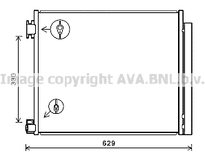 Skraplacz klimatyzacji AVA QUALITY COOLING DN5422D