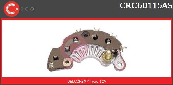 Mostek prostowniczy alternatora CASCO CRC60115AS