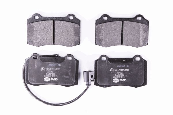 Klocki hamulcowe HELLA 8DB 355 011-741