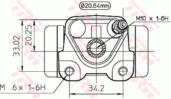 Cylinderek TRW BWF273