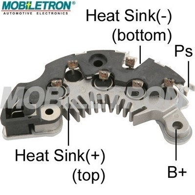 Mostek prostowniczy alternatora MOBILETRON RD-95A