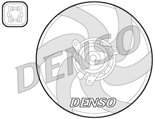 Wentylator DENSO DER21022
