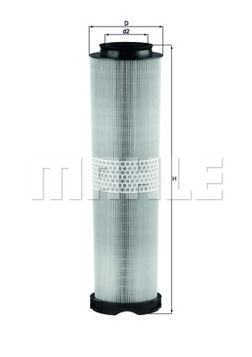 Filtr powietrza MAHLE LX 816/4