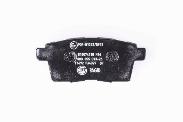 Klocki hamulcowe HELLA 8DB 355 013-261