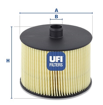 Filtr paliwa UFI 26.022.00