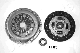 Zestaw sprzęgła JAPANPARTS KF-FI03