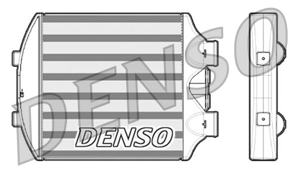 Chłodnica powietrza intercooler DENSO DIT26001
