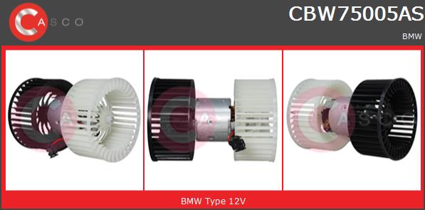 Wentylator wnętrza CASCO CBW75005AS