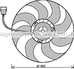 Wentylator AVA QUALITY COOLING VN7526