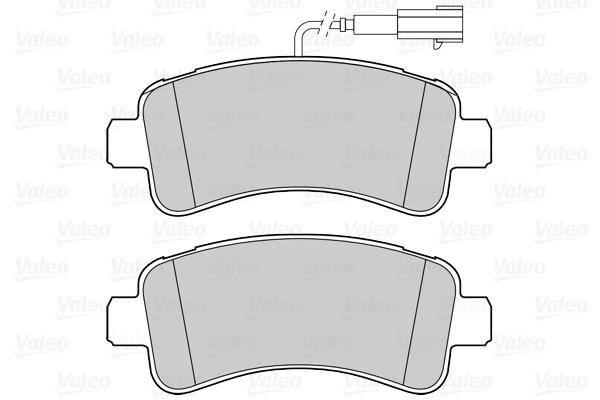 Klocki hamulcowe VALEO 302268