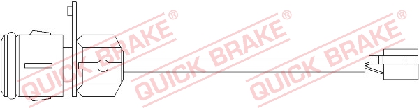 Czujnik zużycia klocków QUICK BRAKE WS 0155 A