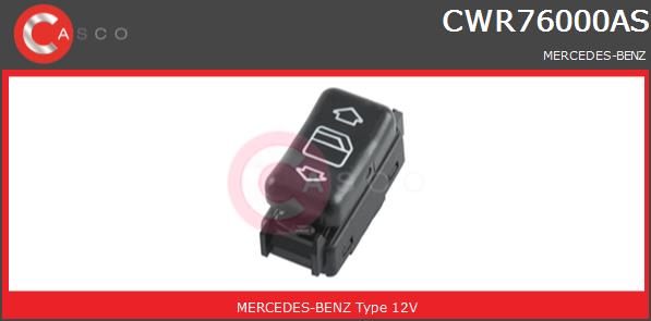 Przełącznik podnośnika szyby CASCO CWR76000AS
