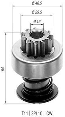 Bendiks rozrusznika MAGNETI MARELLI 940113020025