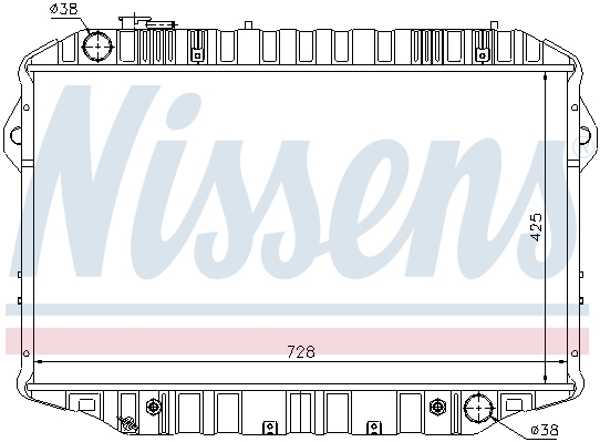 Chłodnica NISSENS 64861