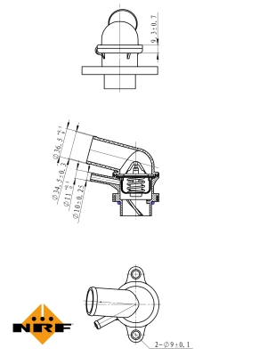 Termostat NRF 725116